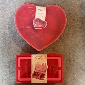 Cooked with Color CWC Heart-Shaped and XOXO snack box